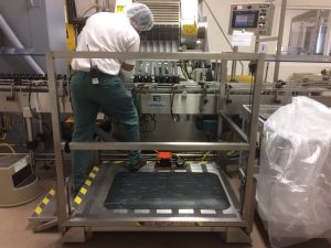 Height adjustable work platform