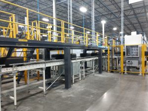 Stationary elevated work platform